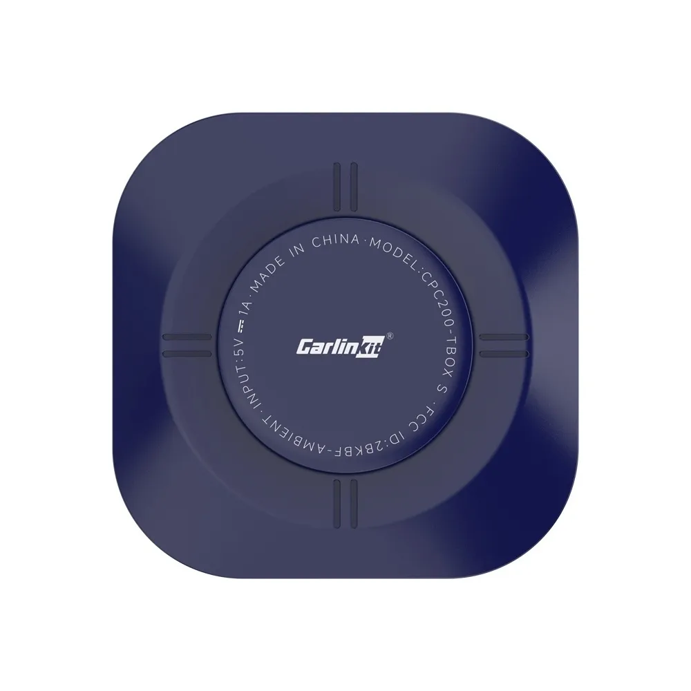 Carlinkit Adaptador sem fio TBOX-S2P Carplay e Android Auto