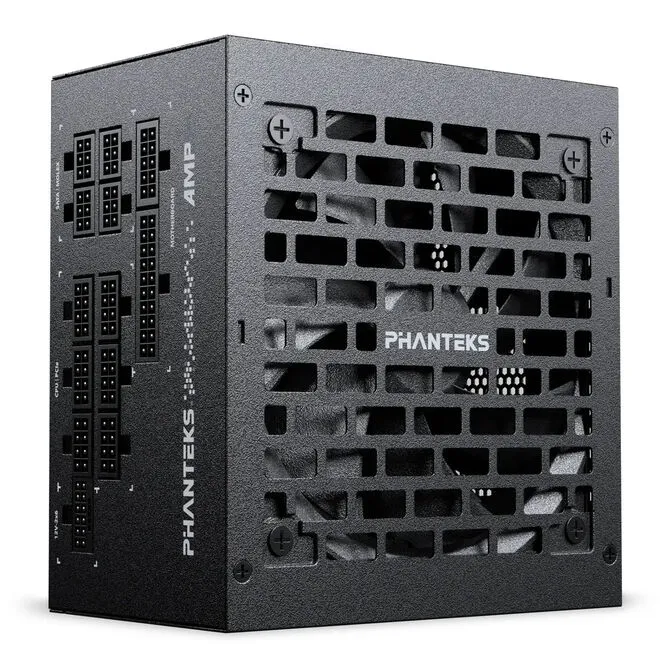 Fonte Modular Phanteks AMP GH V2 ATX 3.1 PCIe 5.1 1200W Platinum Preta