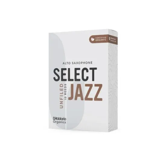 Daddario Organic Select Jazz Unfiled 2.0 Medium