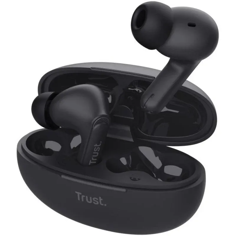 Auriculares Trust Yavi Bluetooth True Wireless Stereo (TWS) USB-C Pretos