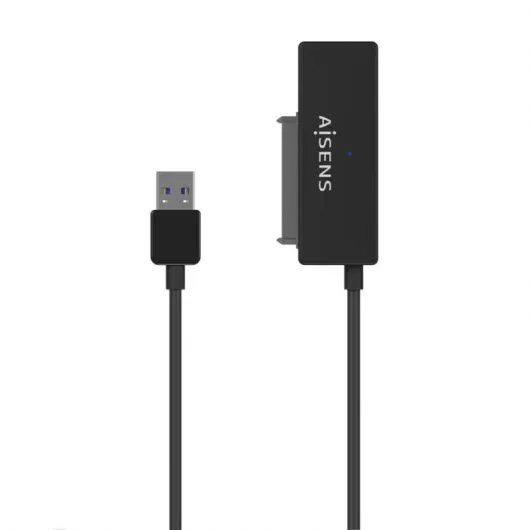 Cabo Adaptador USB A 3.0 / 3.1 Macho - SATA 2,5 e 3,5 SSD - AISENS