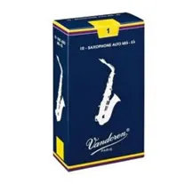 Palheta Sax Alto 1.0 Vandoren Traditional 10 UN