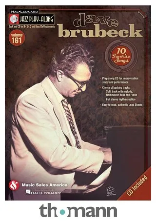 Hal Leonard Jazz Play-Along Dave Brubeck
