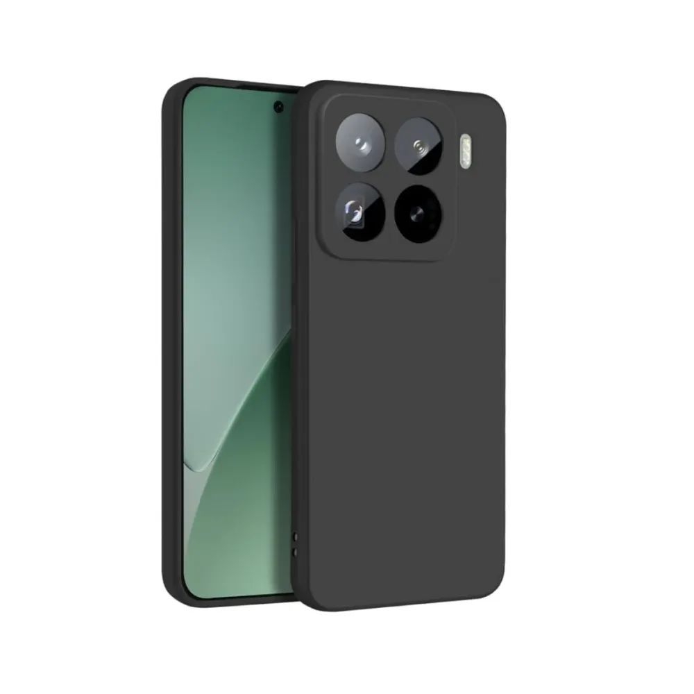 Capa Silicone Xiaomi 15T Pro Preta