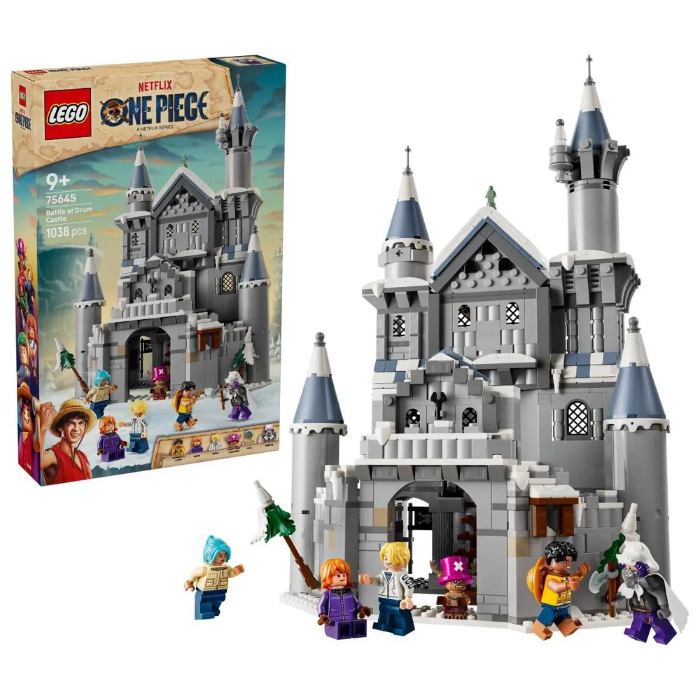 LEGO One Piece: Batalha no Castelo de Drum | Idades 9+ | 1038 Peças | Item 75645
