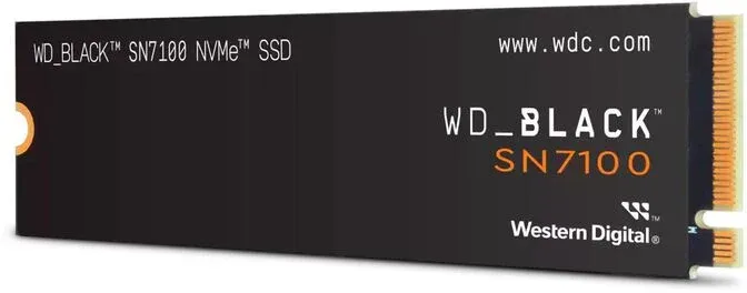 Disco SSD Western Digital Black SN7100 1TB Gen4 M.2 NVMe (7250/6900MB/s)
