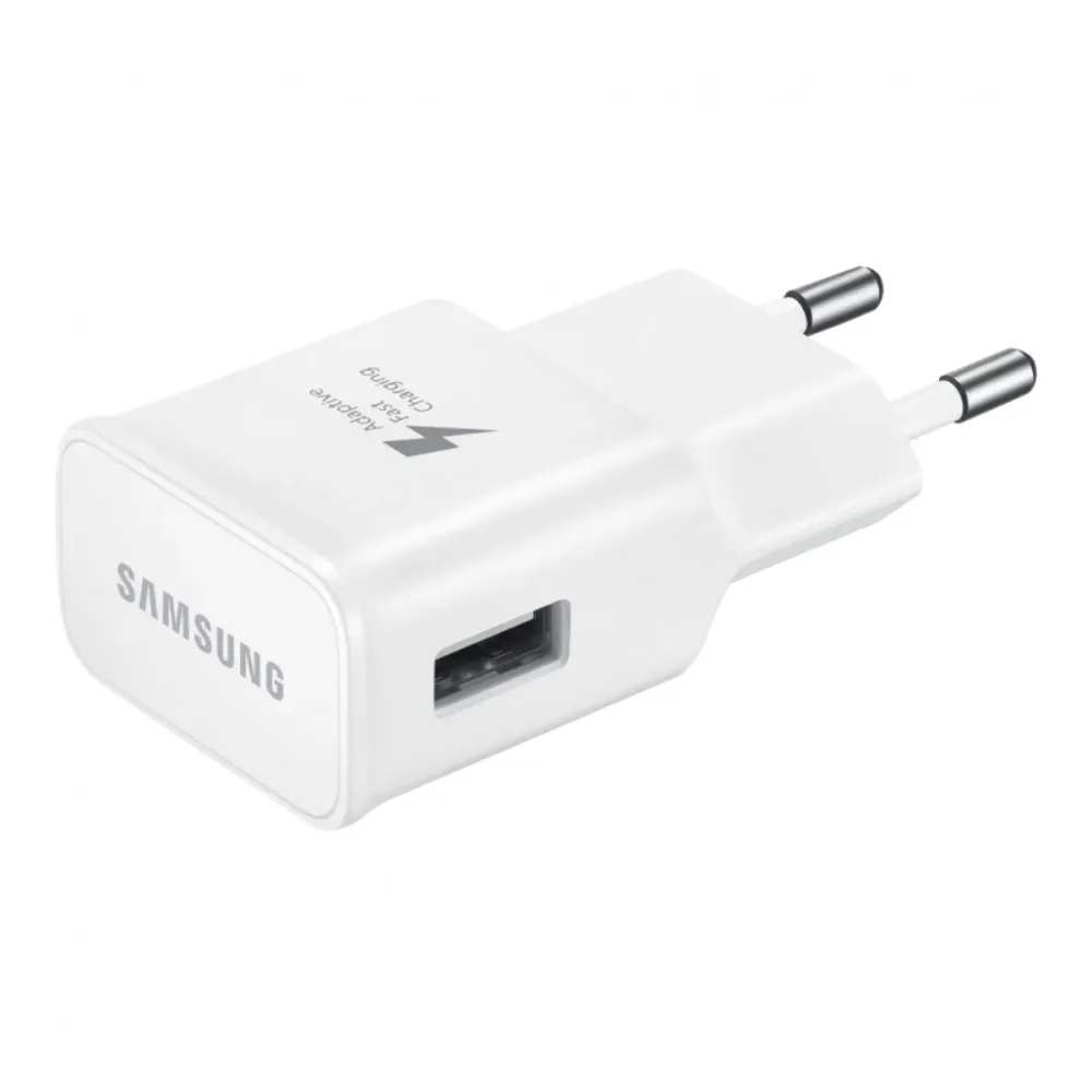 Carregador Samsung EP-TA200EBE 15W Branco (Bulk)