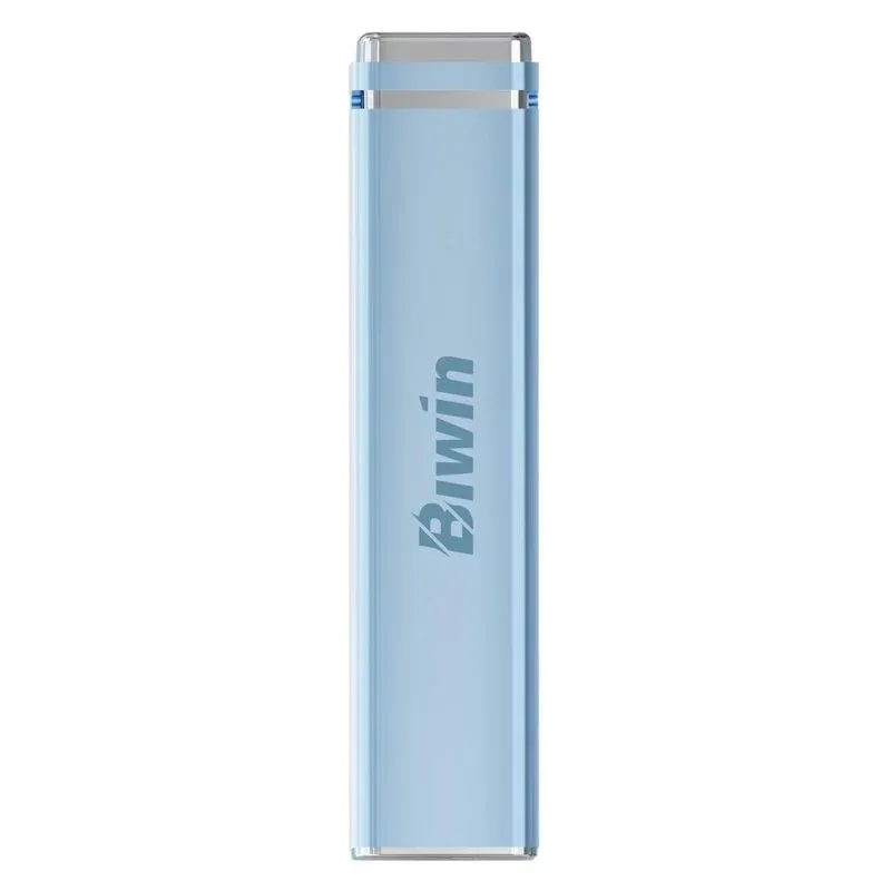Disco Rígido Biwin PD2000 SSD Externo 4TB USB 3.2 Gen 2x2 2000 MB/s Resistente Azul