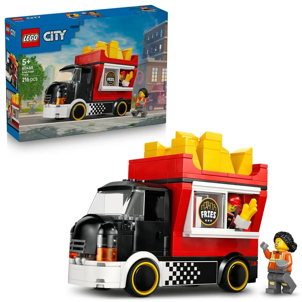 LEGO City: Carrinha de Fritos | Idades 5+ | 216 Peças | Item 60488