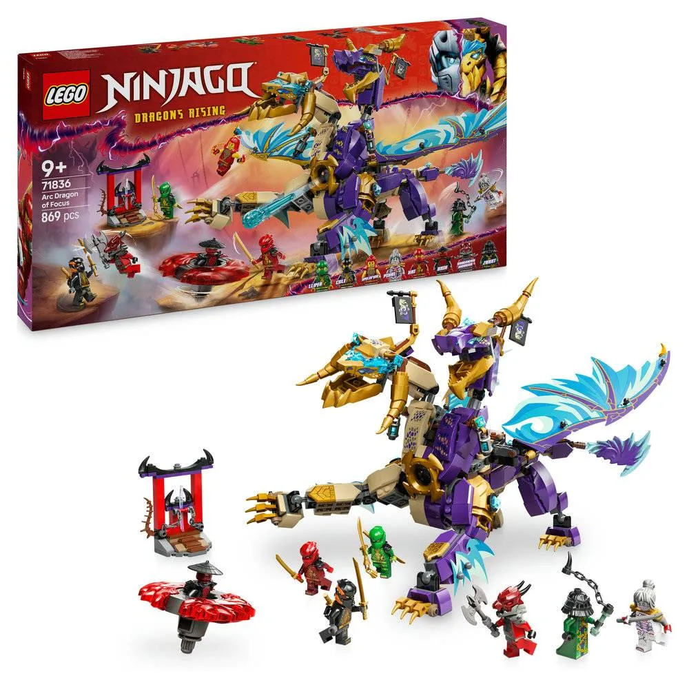 LEGO Ninjago Dragão Elétrico da Concentração - 71836
