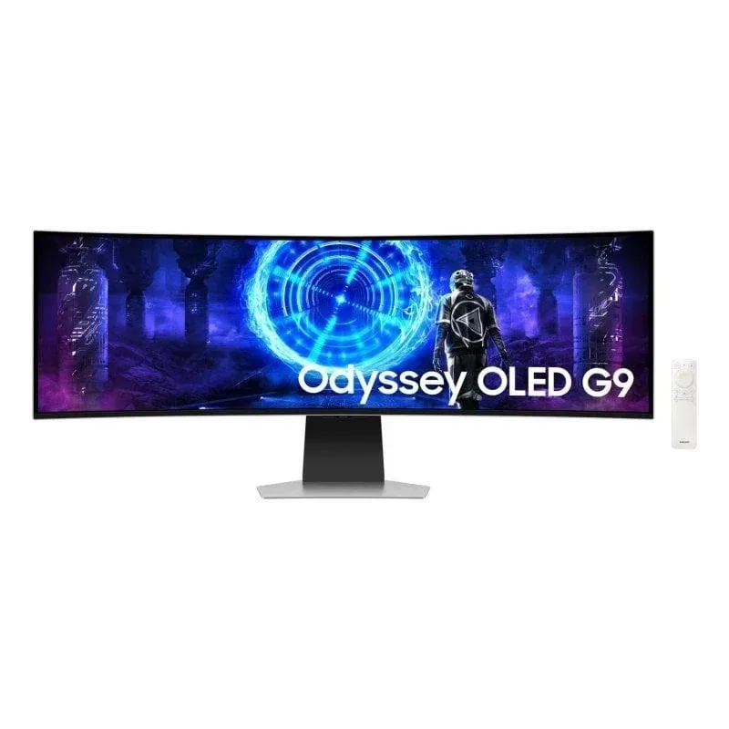 Monitor Samsung Odyssey G9 S49DG954SU 49" Dual QHD 240Hz OLED Curvo FreeSync Pro 0,03ms Smart TV