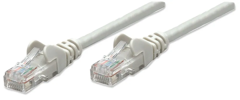 Intellinet Network Patch Cable, Cat5e, 10m, Grey, CCA, U/UTP 325950