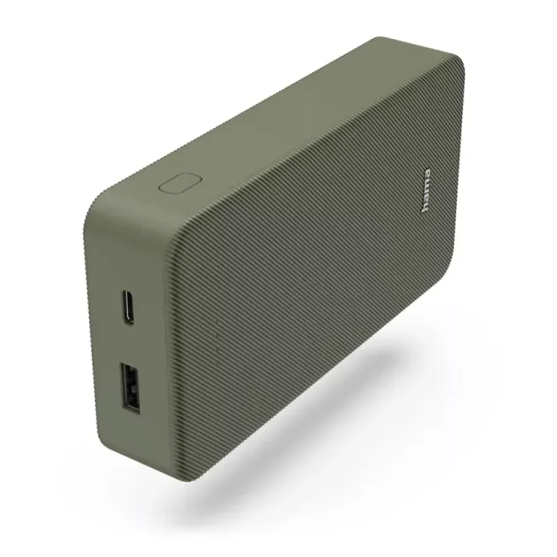Powerbank Power Pack HAMA \"Color 20\", 20000mAh, verde - 201716
