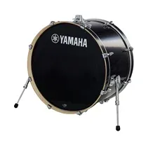 Bombo Yamaha Stage Custom Raven Black 24"x15"