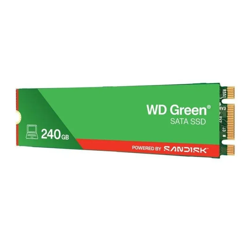 Disco Rígido Disco SSD Western Digital Green 240GB M.2 SATA 3 545MB/s