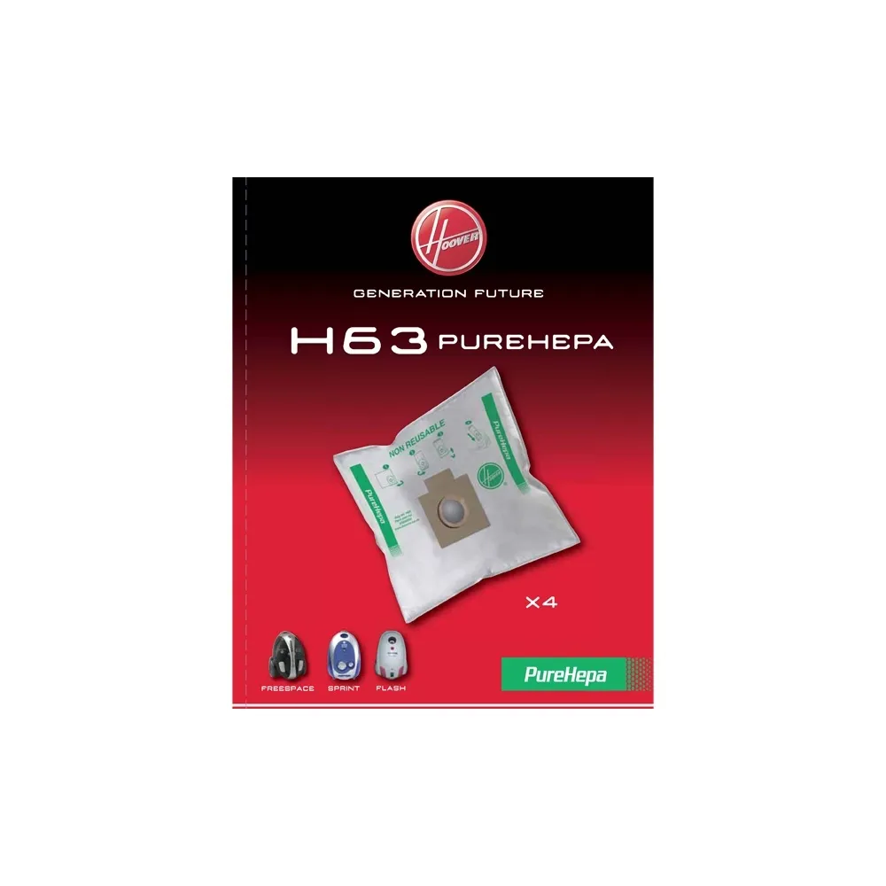 EMBALAGEM SACOS HOOVER P/FREESPACE/SPRINT - H63