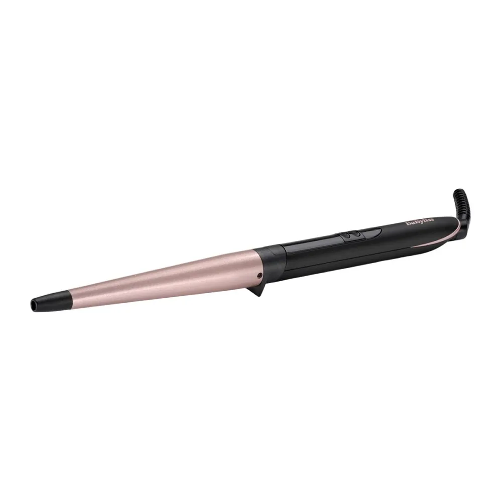 Modelador de Cabelo Conical Wand (Preto/Rosa) – BABYLISS