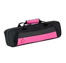 Estojo Flauta Transversal Ortola 8420 FSH Preto/Rosa