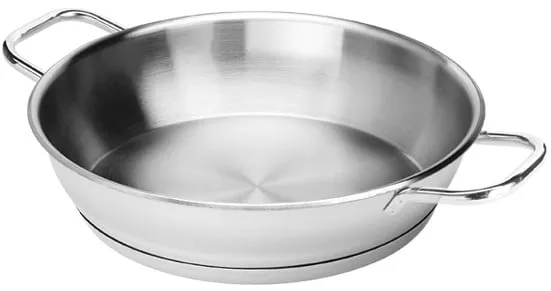 Paeller De Aço Inoxidável 36Cm Estilo Inox