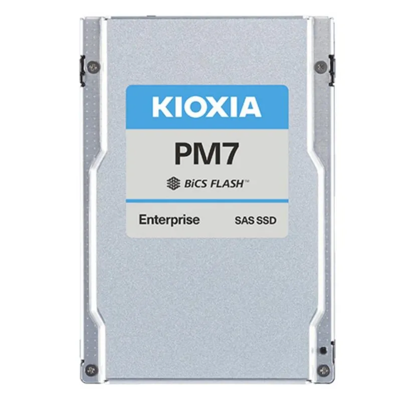 Disco Rígido Kioxia PM7-R 15 TB SSD 2,5" SAS 22,5 Gbit/s 4200 MB/s leitura