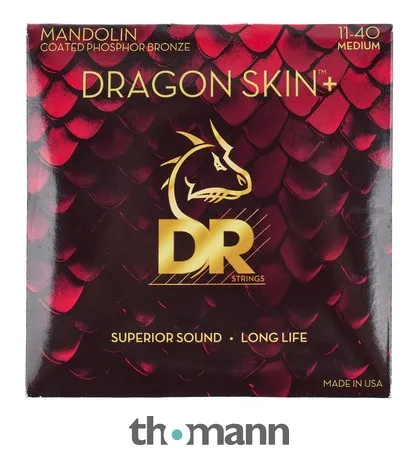 DR Strings Dragon Skin+ DMP-11 Coated