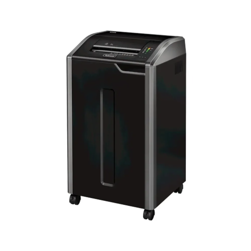 Destruidora de Papel Fellowes 425HS Corte em Partículas 1x5mm Preta