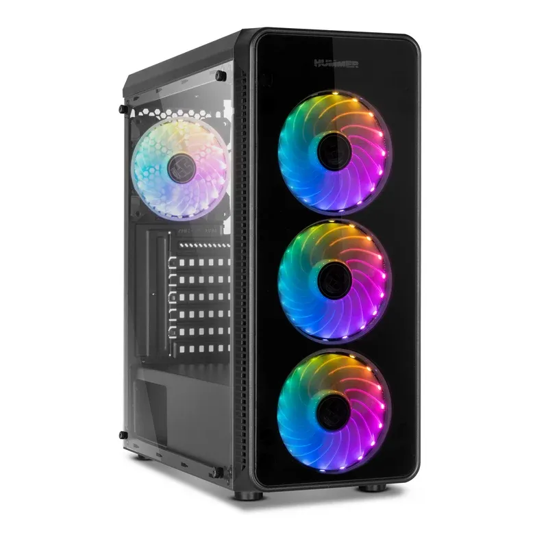 Caixa ATX Nox Hummer TGM RGB com Janela Preta