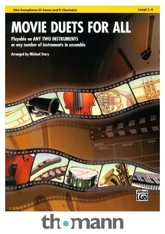Alfred Music Publishing Movie Duets For All Alto Sax