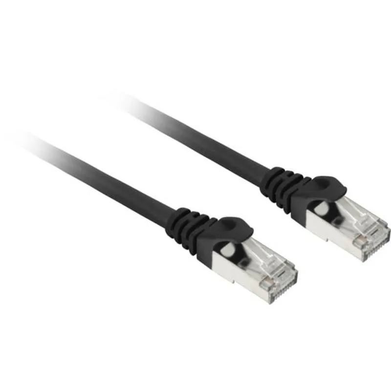Cabo de Rede Sharkoon RJ45 Cat.7a SFTP 50 cm Preto