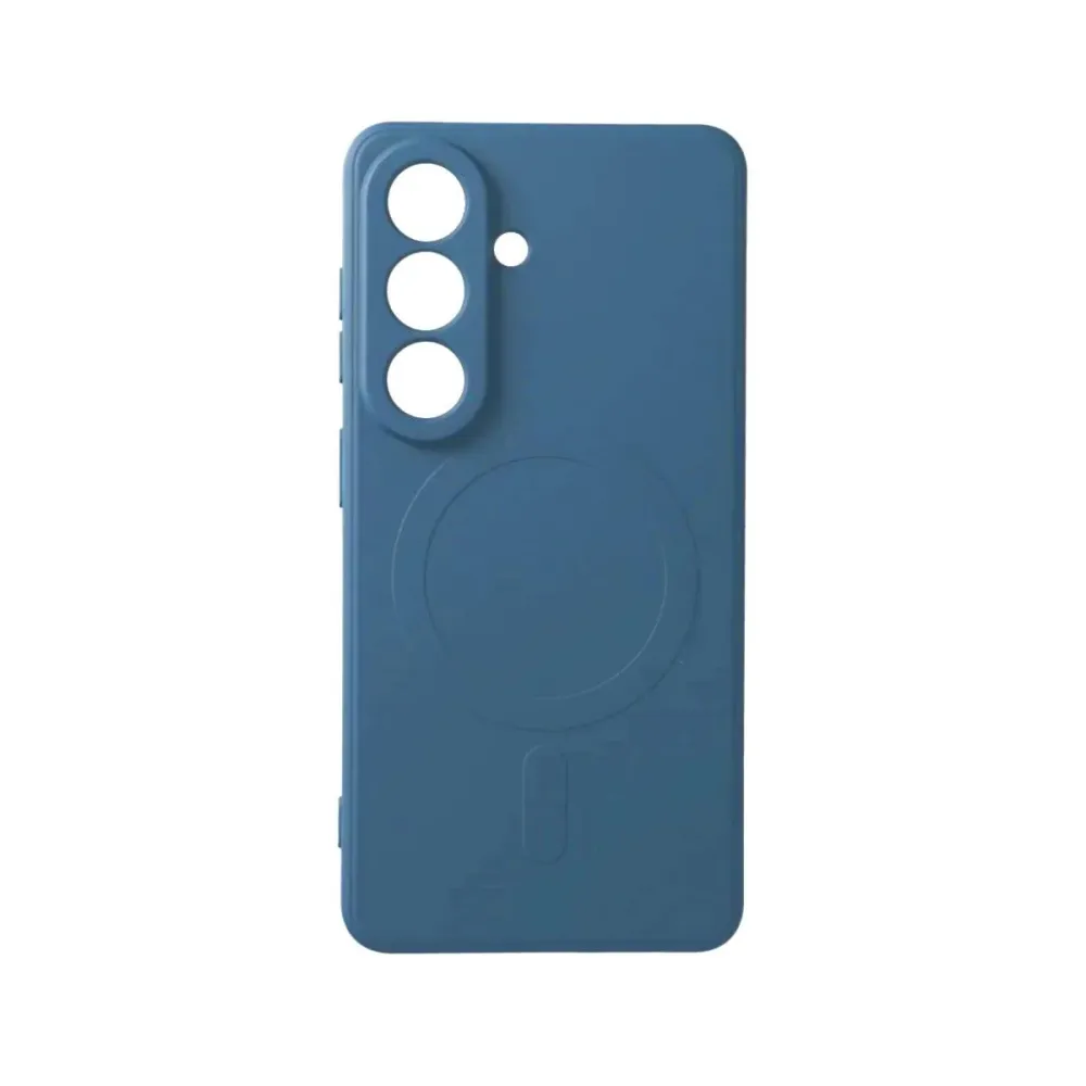 Capa Silicone Galaxy S26 com Magsafe Azul