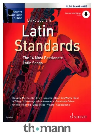 Schott Latin Standards Alto Sax