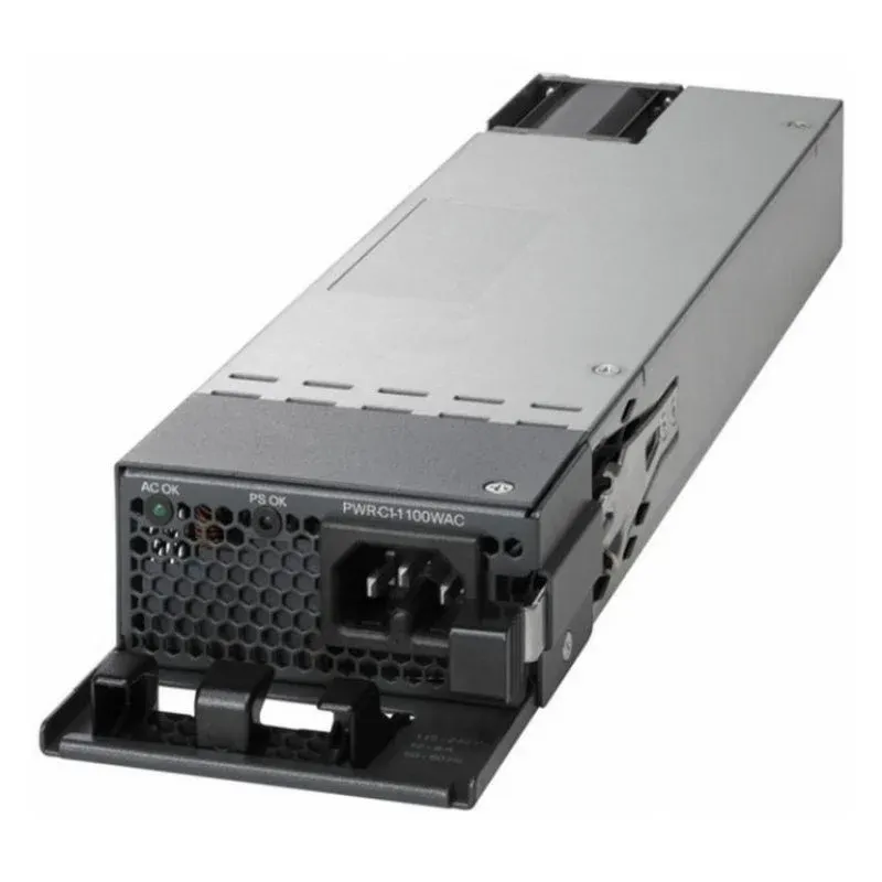 Fonte Alimentação Fonte de Alimentação Cisco PWR-C1-1100WAC-P= 1100W Certificação 80+ Platinum Proteção Avançada