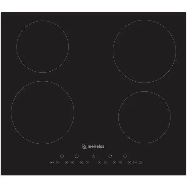 Placa de Cozinha Vitrocerâmica Meireles MV 1601 4 Zonas 60cm 6000W