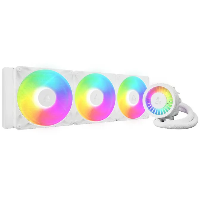 Water Cooler CPU AIO Arctic Liquid Freezer III PRO White - 420mm