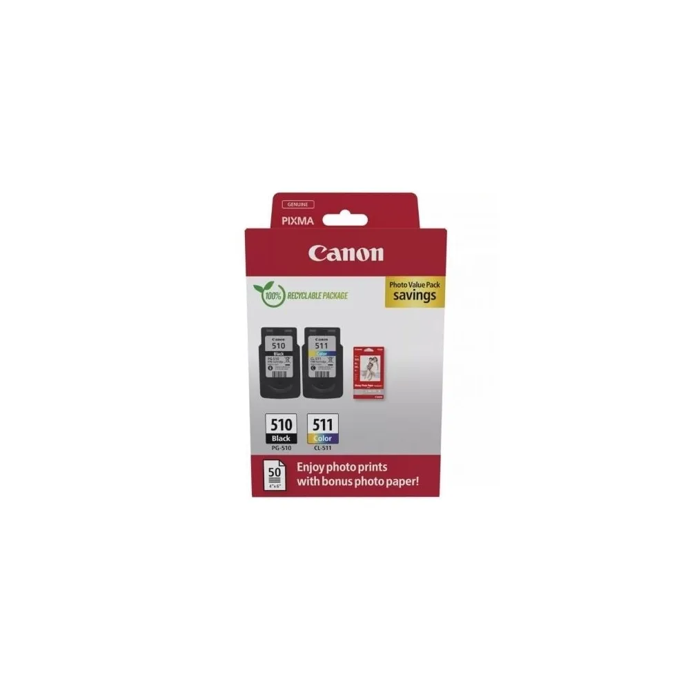Canon Cartucho de tinta PG-510 + CL-511
