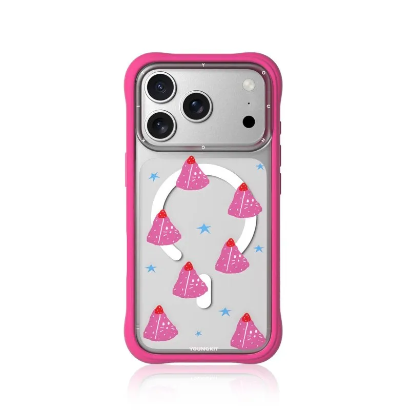 Funda para telemóvel Youngkit CH Marshmallow Magnética Silicona Multicor para iPhone 17 Pro Max