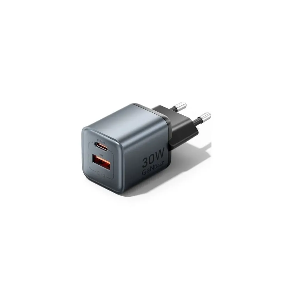 Vention Carregador de parede EU66 A+C 2 USB-A e USB-C