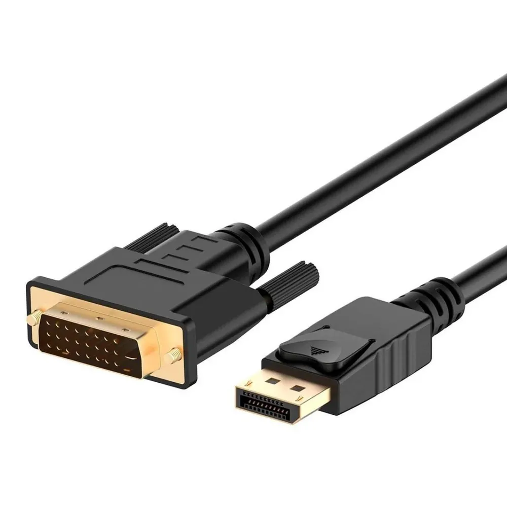 Cabo Ewent EC1440 DisplayPort para DVI-D 1m Preto
