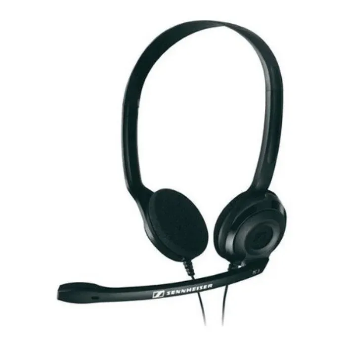 Headset Call Center EPOS Sennheiser PC 3 Chat Preto