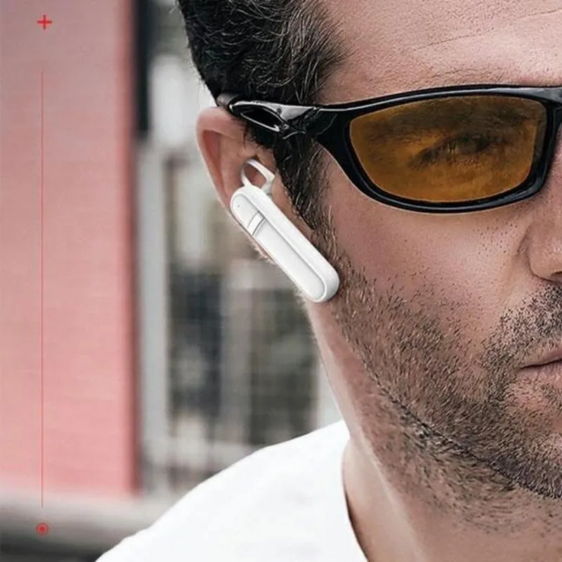 Auriculares Beline LM01 sem fios Bluetooth com Cancelamento de Ruído branco