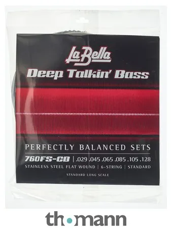 La Bella 760FS-CB Deep Talkin' Bass