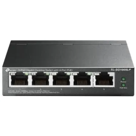 Switch TL-SG1005LP 5 Portas Gigabit PoE+ TP-Link