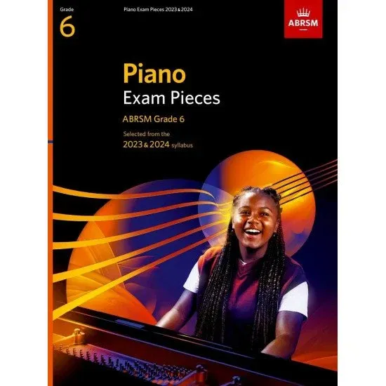 ABRSM LIVRO Piano Exam Pieces 2023 2024 Grade 6