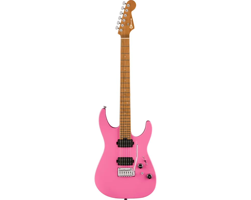 Charvel Pro-Mod DK24 HH 2PT CM Bubblegum Pink