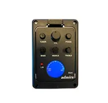 Pickup de guitarra acústica Admira EQ-6 c/pré amplificador c/afinador