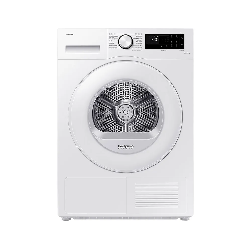 Máquina de Secar Roupa Samsung DV80CGC0B0TEEP 8Kg Branca