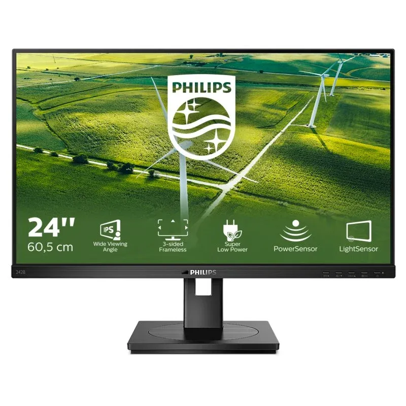 Philips 242B1G/00 Monitor LED 23.8" Preto