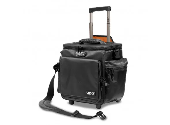 UDG Ultimate SlingBag Trolley DeLuxe Black, Orange Inside MK2