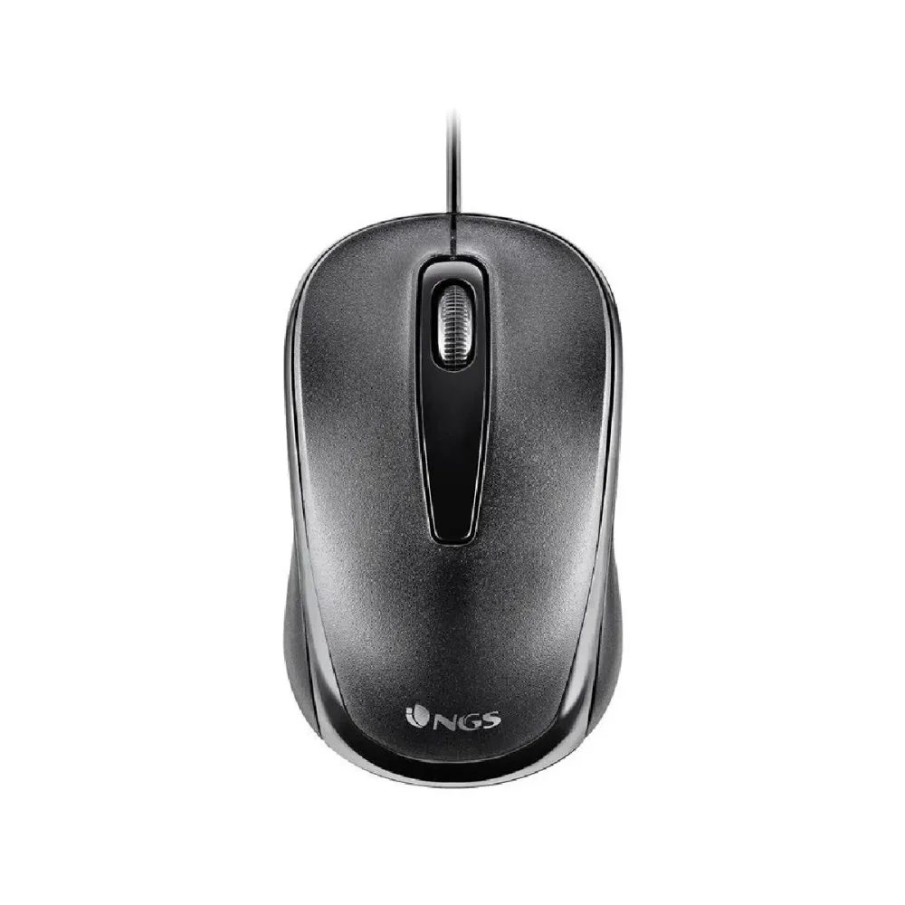 Rato NGS Easy Delta 1200 DPI Preto