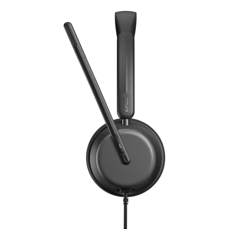Epos IMPACT 860T ANC Headset USB-C com Cancelamento de Ruído para Escritório Preto